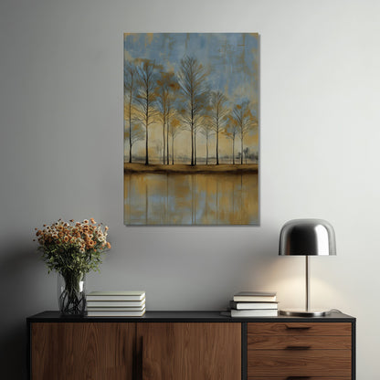 MYSTBIT ART | Amber Woods Canvas Print Wall Art