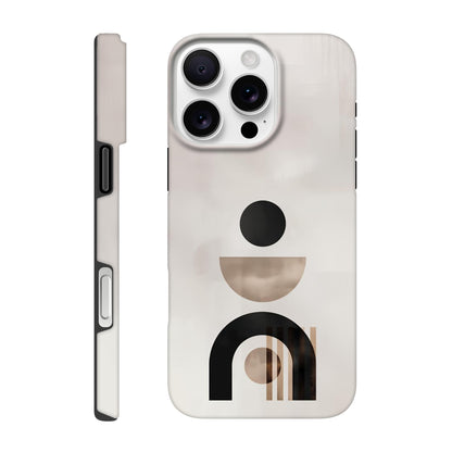 MYSTBIT ART | Architected Soul iPhone Case-MYSTBIT ART