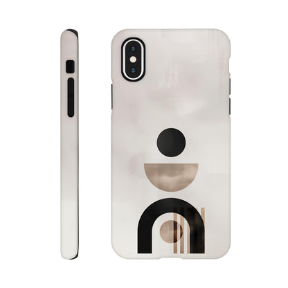 MYSTBIT ART | Architected Soul iPhone Case-MYSTBIT ART