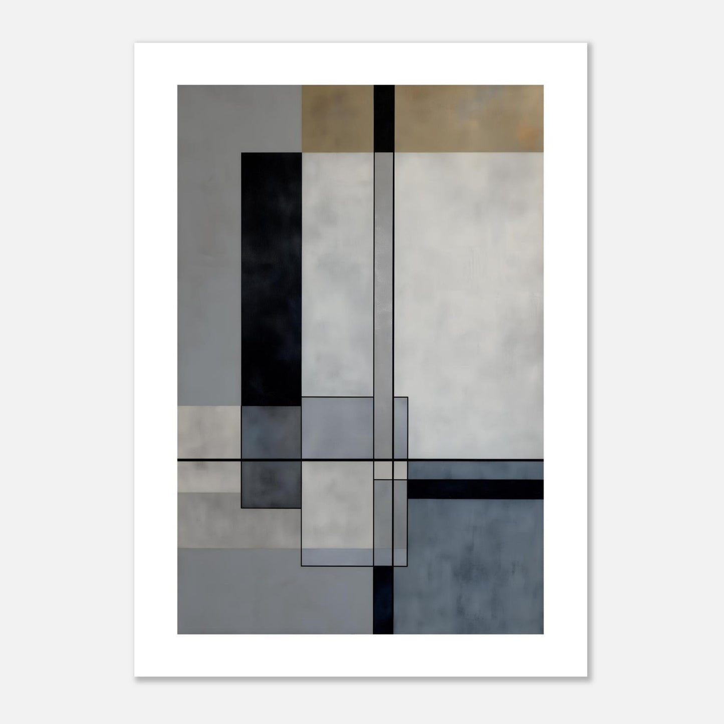 MYSTBIT ART | Architectural Divide Art Print Wall Art