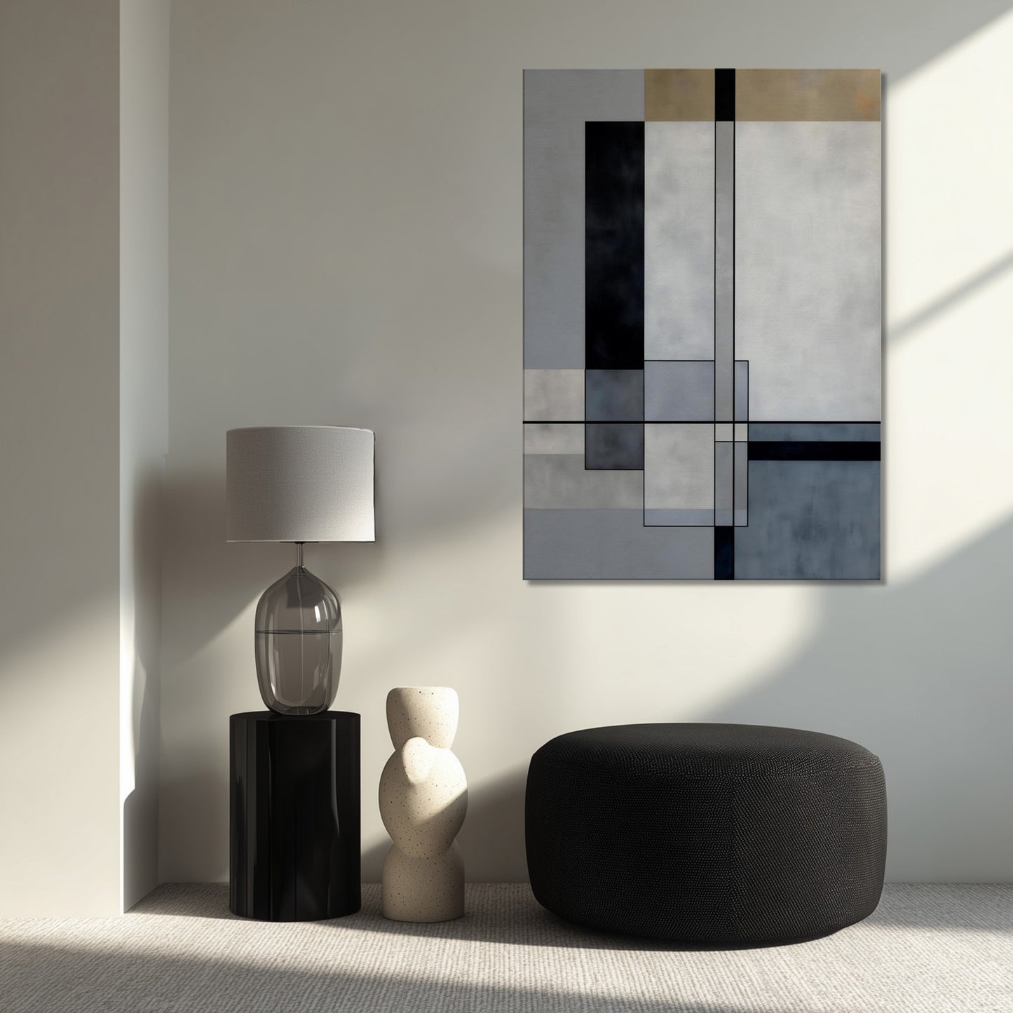 MYSTBIT ART | Architectural Divide Canvas Print Wall Art