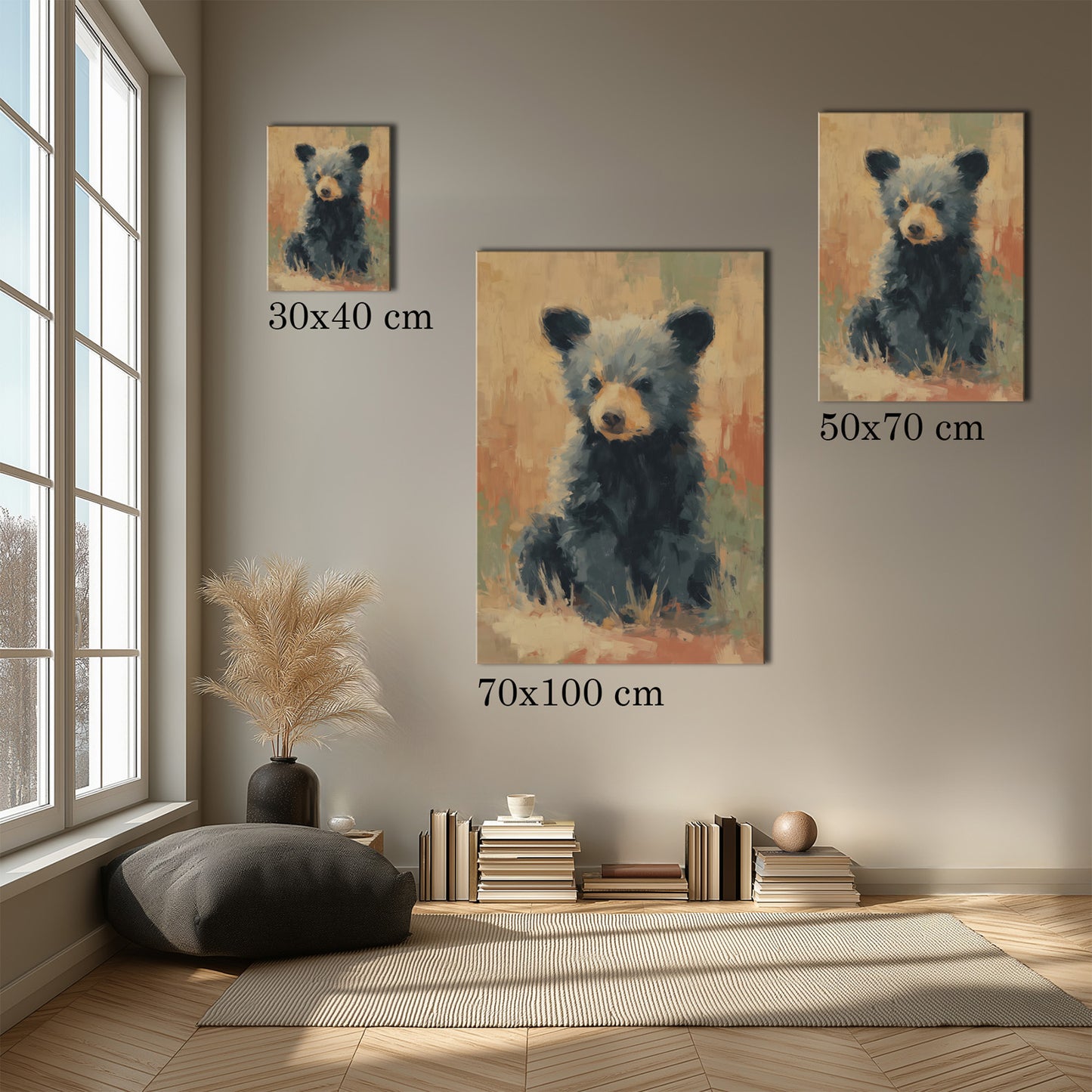 MYSTBIT ART | Autumn Watcher Canvas Print Wall Art