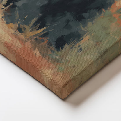 MYSTBIT ART | Autumn Watcher Canvas Print Wall Art