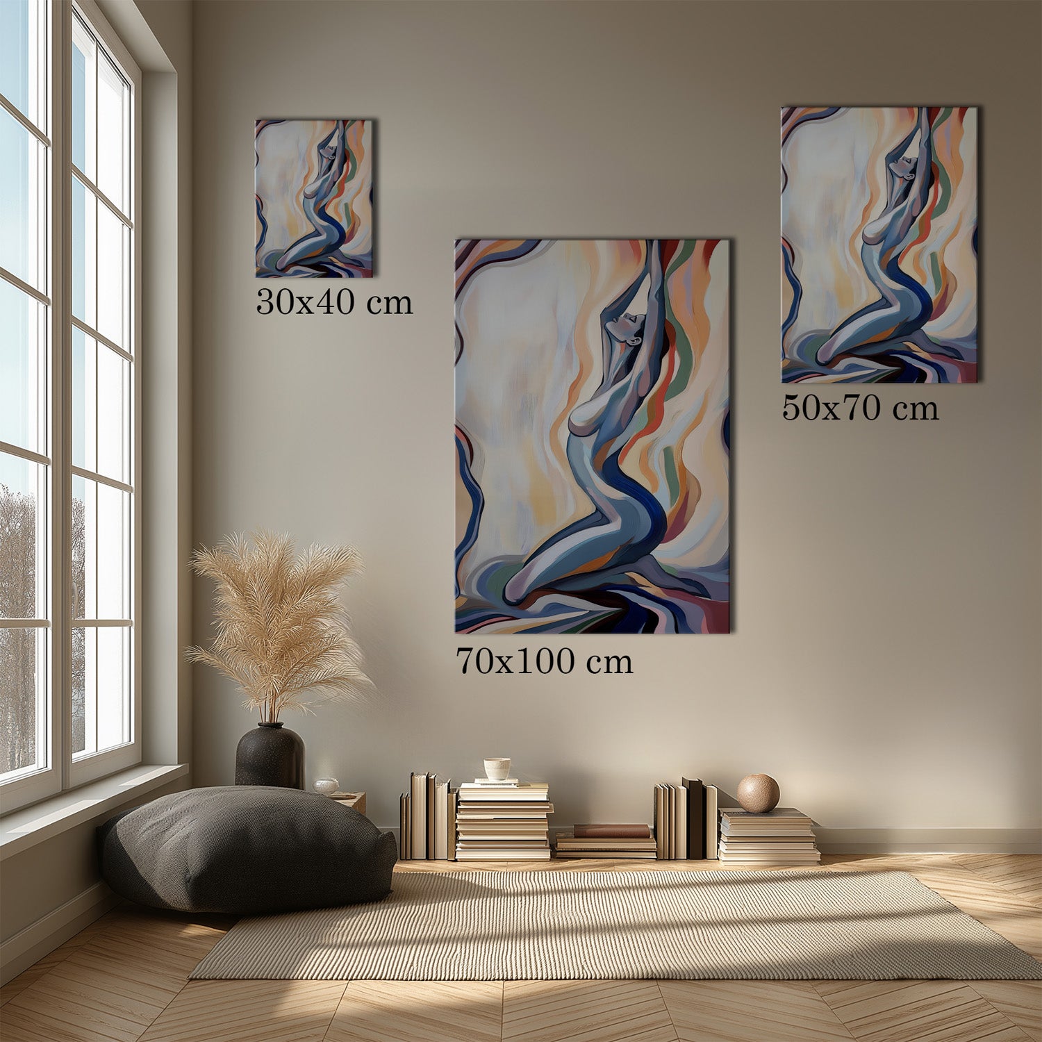 MYSTBIT ART | Awakening in Color Canvas Print Wall Art