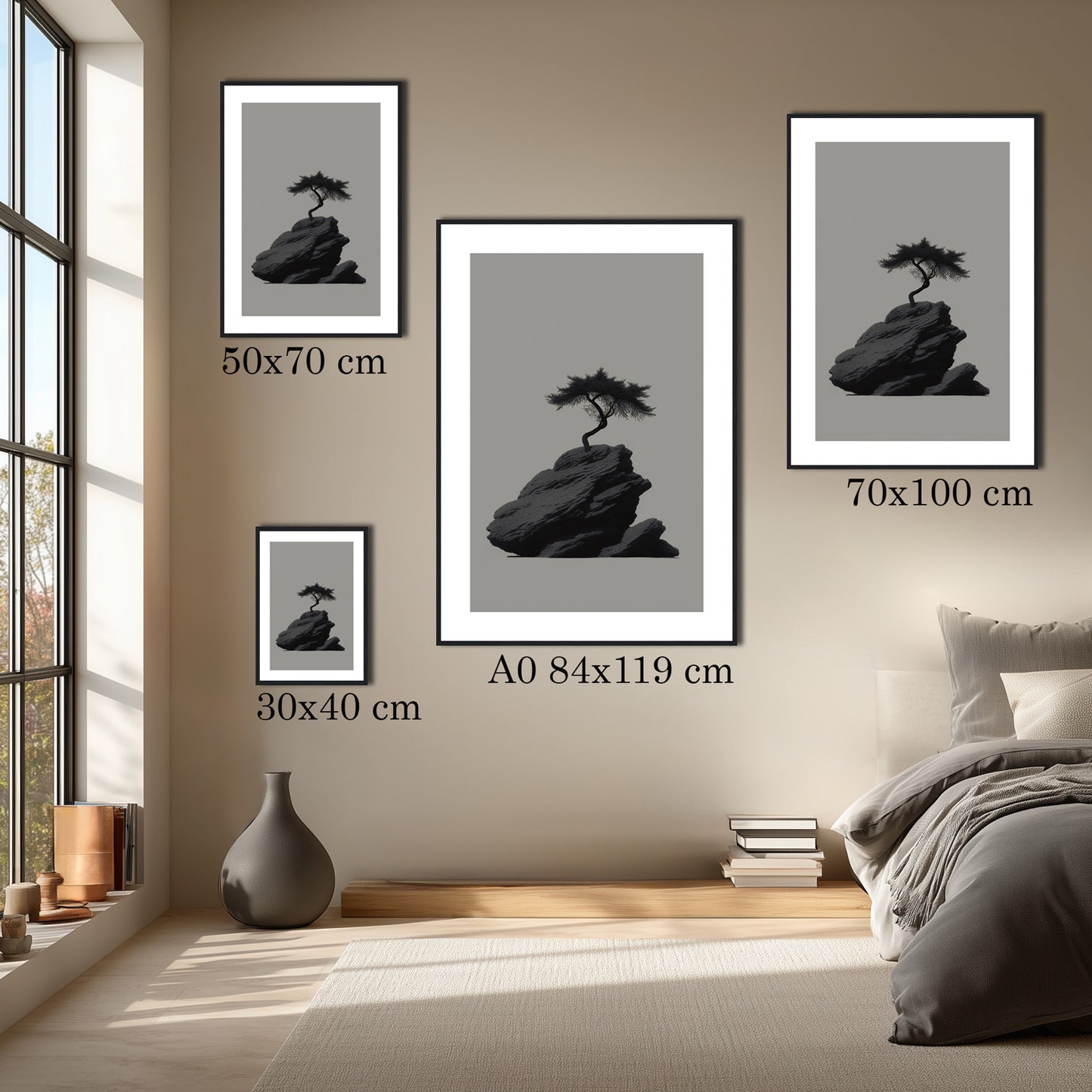 MYSTBIT ART | Balance of Strength Art Print Wall Art