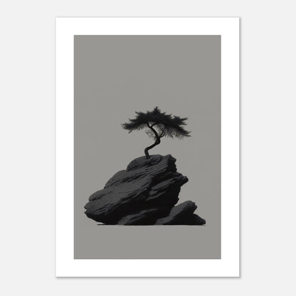 MYSTBIT ART | Balance of Strength Art Print Wall Art