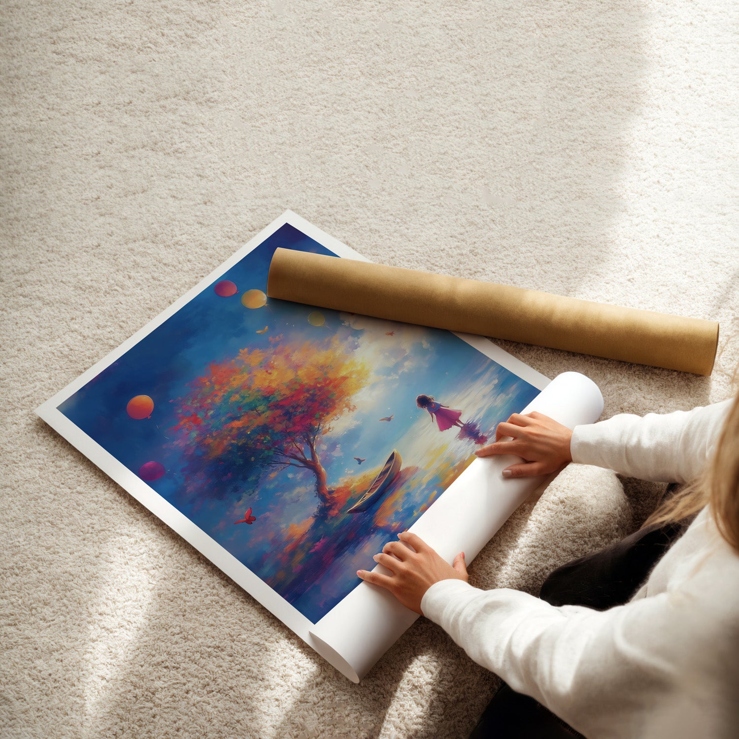 MYSTBIT ART | Beyond the Horizon Art Print Wall Art