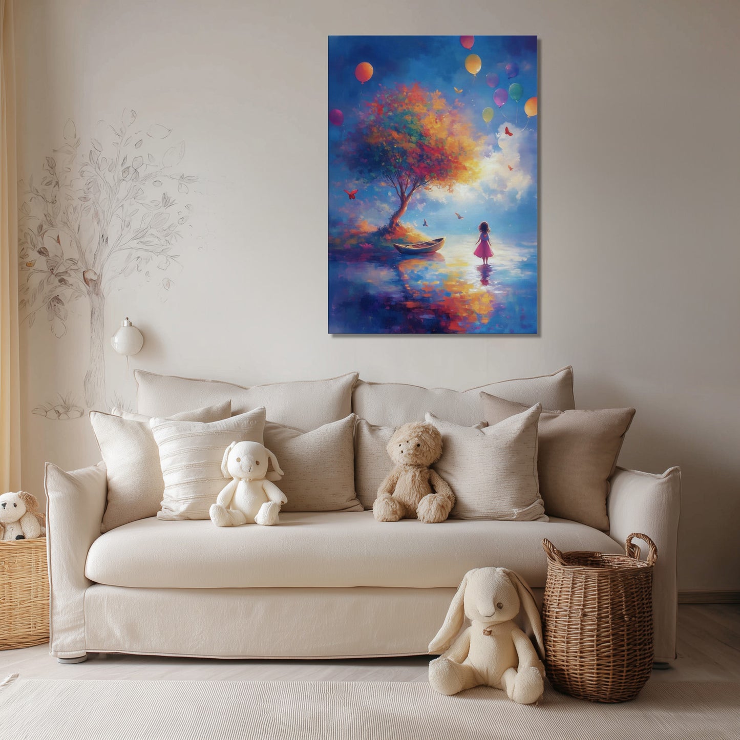MYSTBIT ART | Beyond the Horizon Canvas Print Wall Art