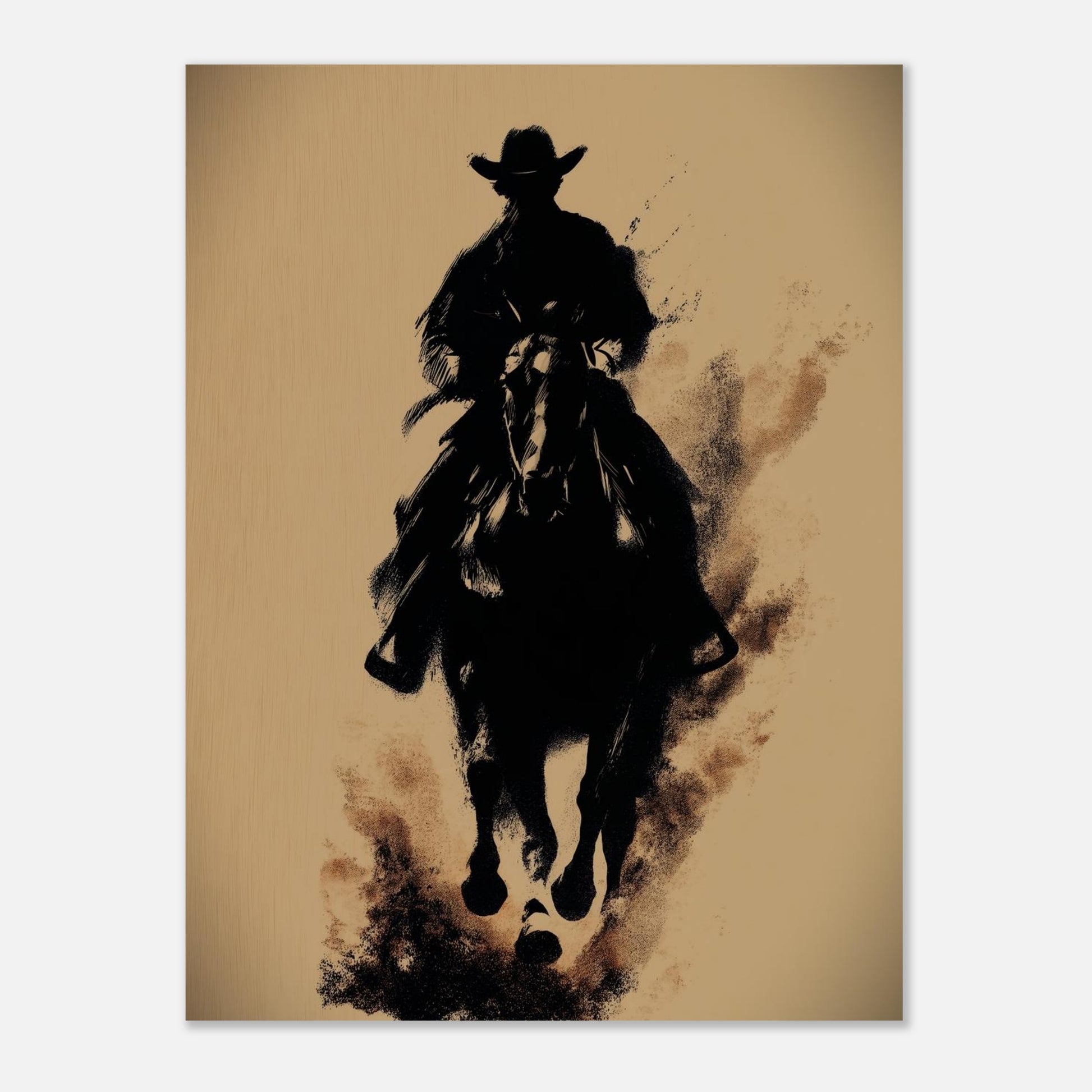 MYSTBIT ART | Blazing Hooves Art Print Wall Art