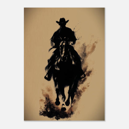MYSTBIT ART | Blazing Hooves Art Print Wall Art