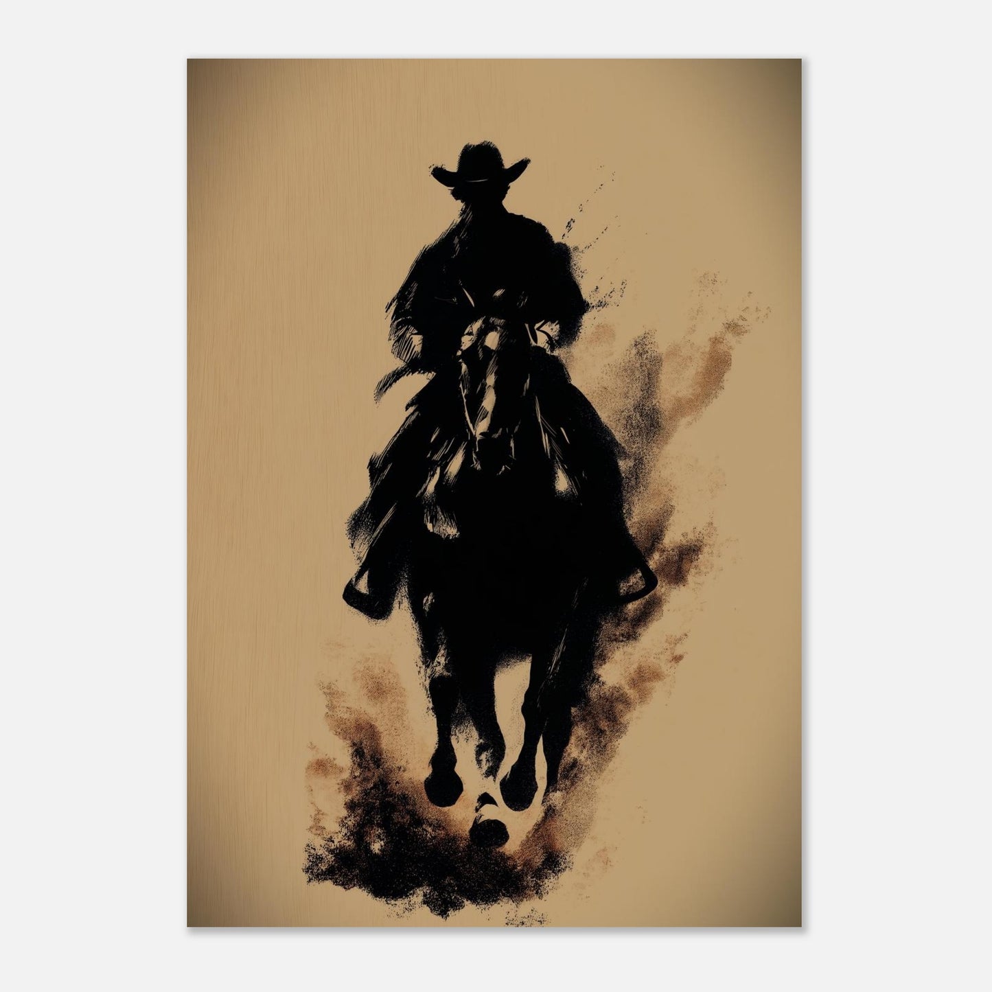 MYSTBIT ART | Blazing Hooves Art Print Wall Art