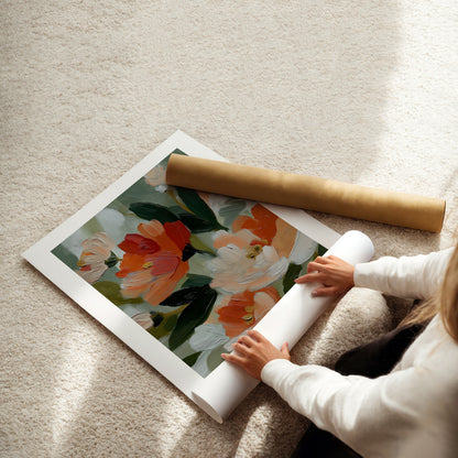 MYSTBIT ART | Bouquet of Flowers No1 Art Print Wall Art