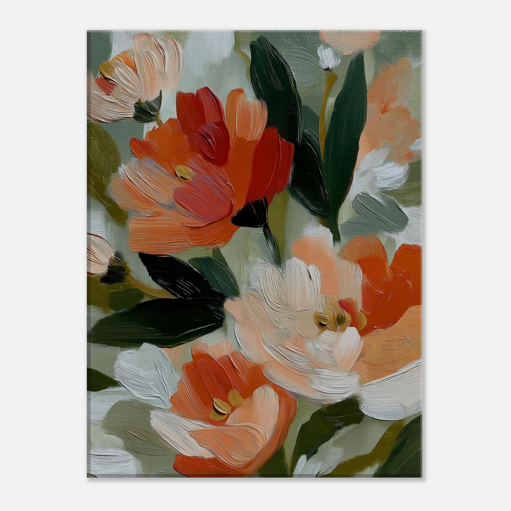 MYSTBIT ART | Bouquet of Flowers No1 Canvas Print Wall Art