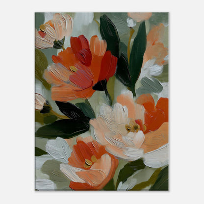 MYSTBIT ART | Bouquet of Flowers No1 Canvas Print Wall Art