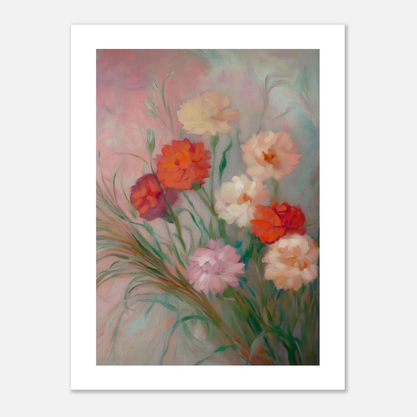 MYSTBIT ART | Bouquet of Flowers No3 Art Print Wall Art