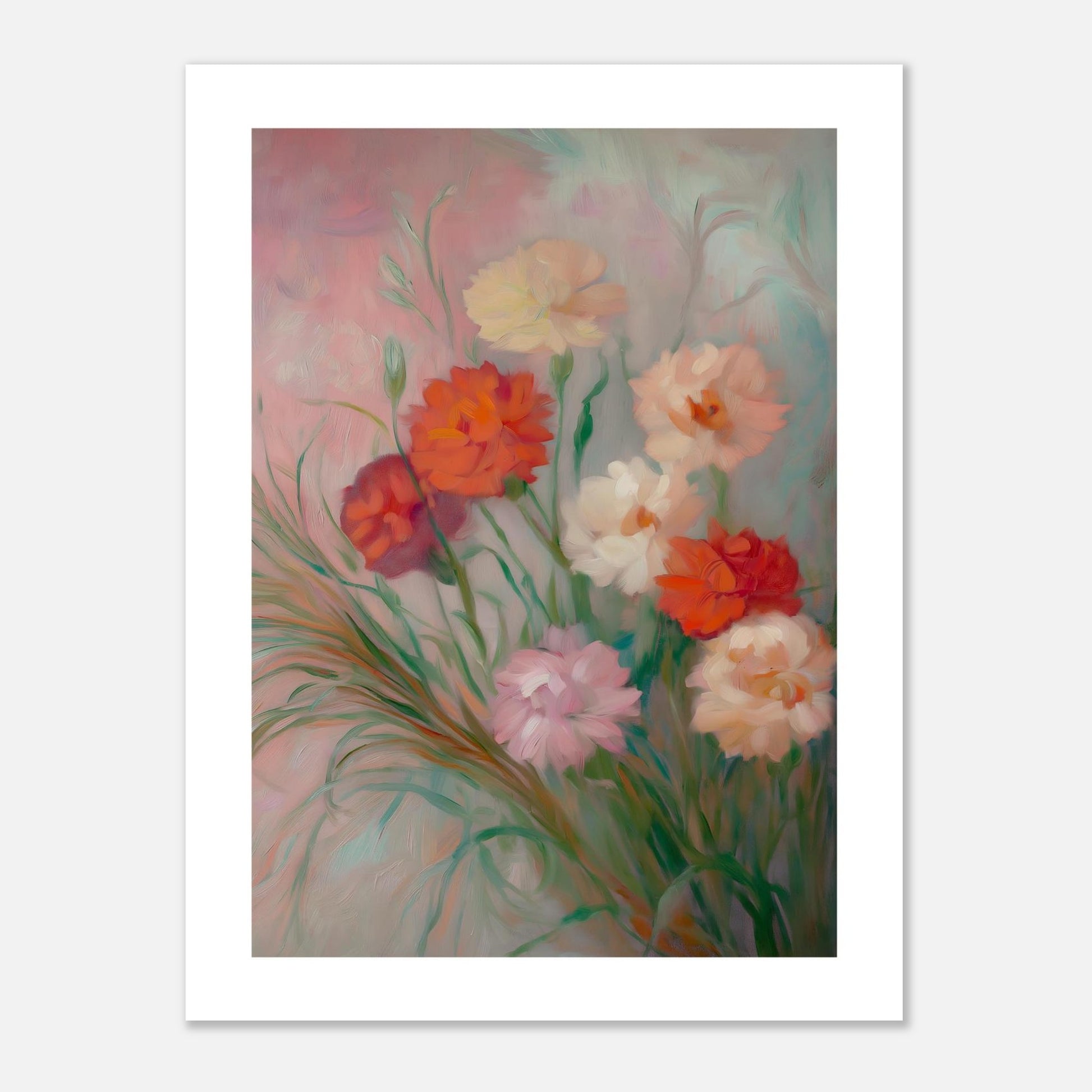 MYSTBIT ART | Bouquet of Flowers No3 Art Print Wall Art