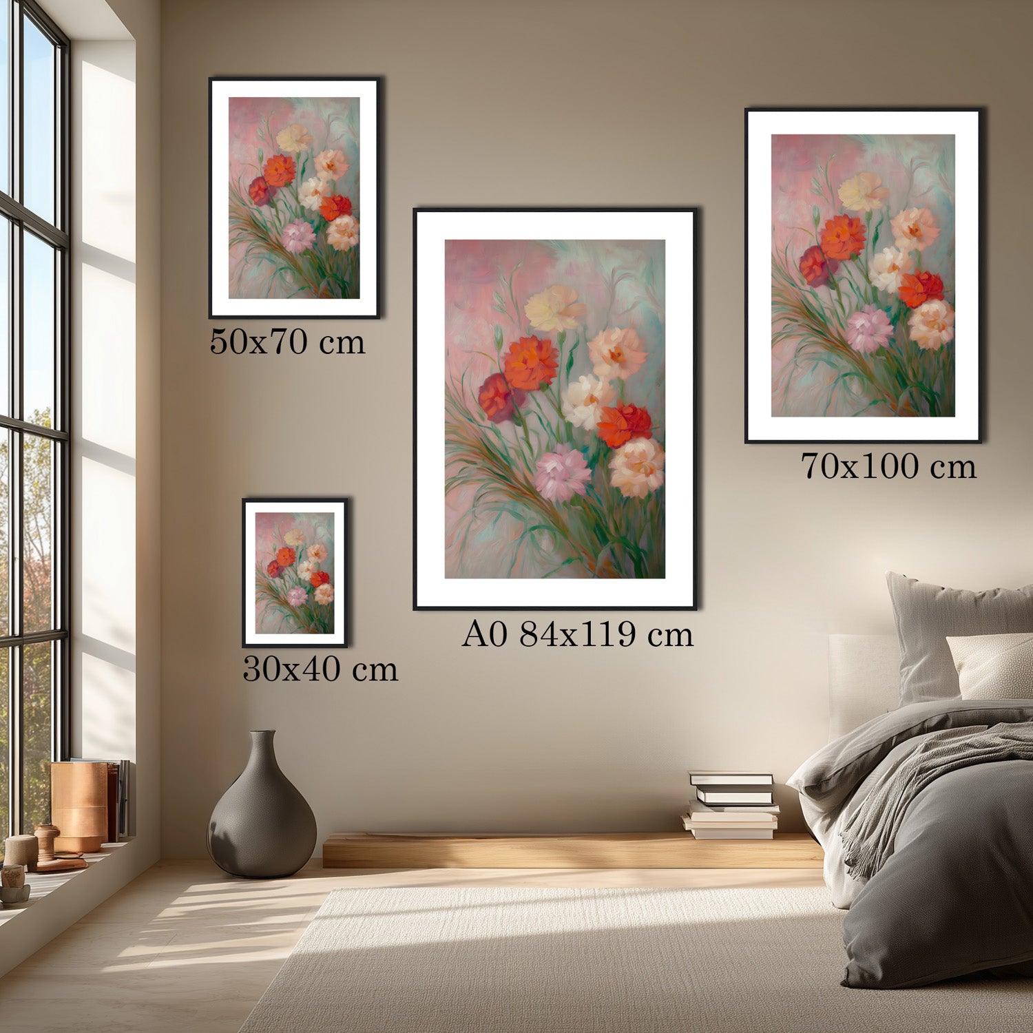 MYSTBIT ART | Bouquet of Flowers No3 Art Print Wall Art