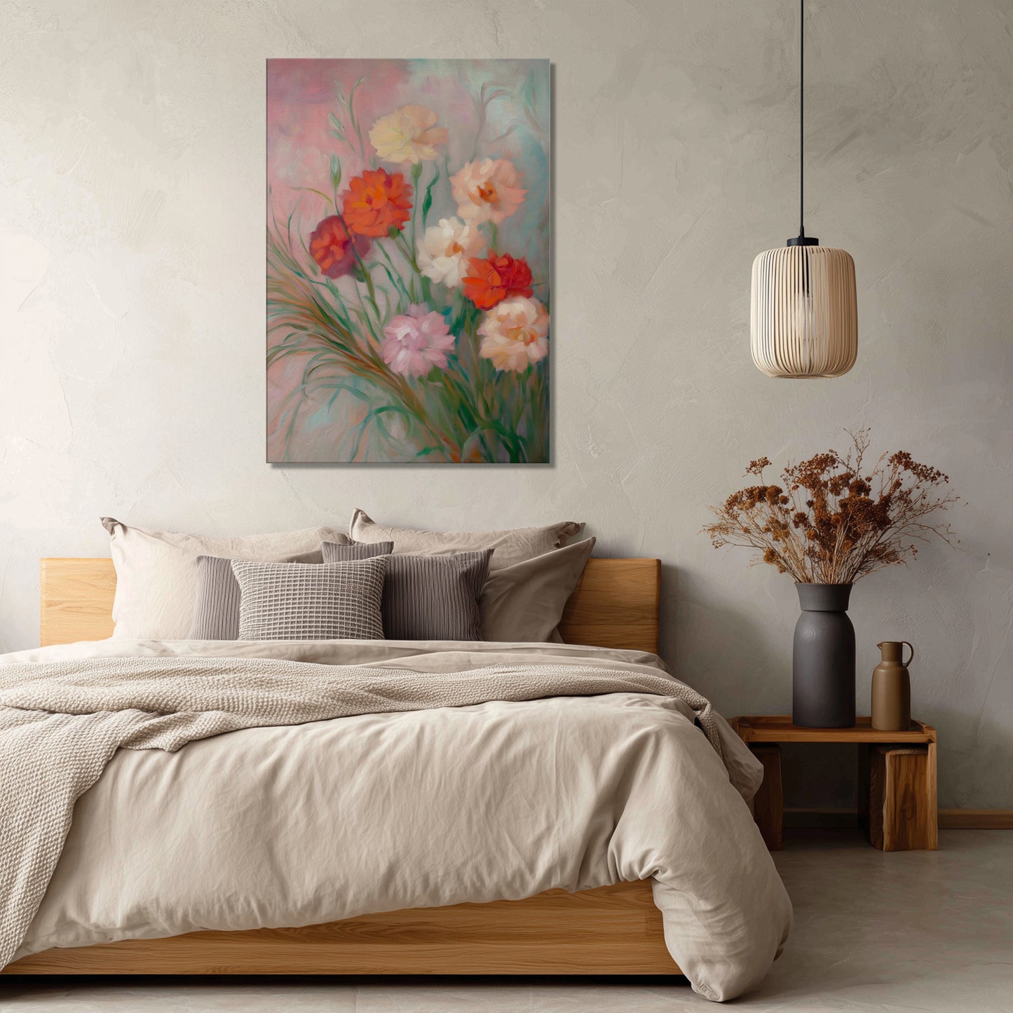 MYSTBIT ART | Bouquet of Flowers No3 Canvas Print Wall Art