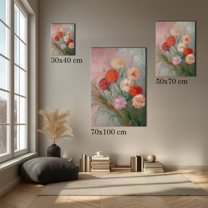 MYSTBIT ART | Bouquet of Flowers No3 Canvas Print Wall Art