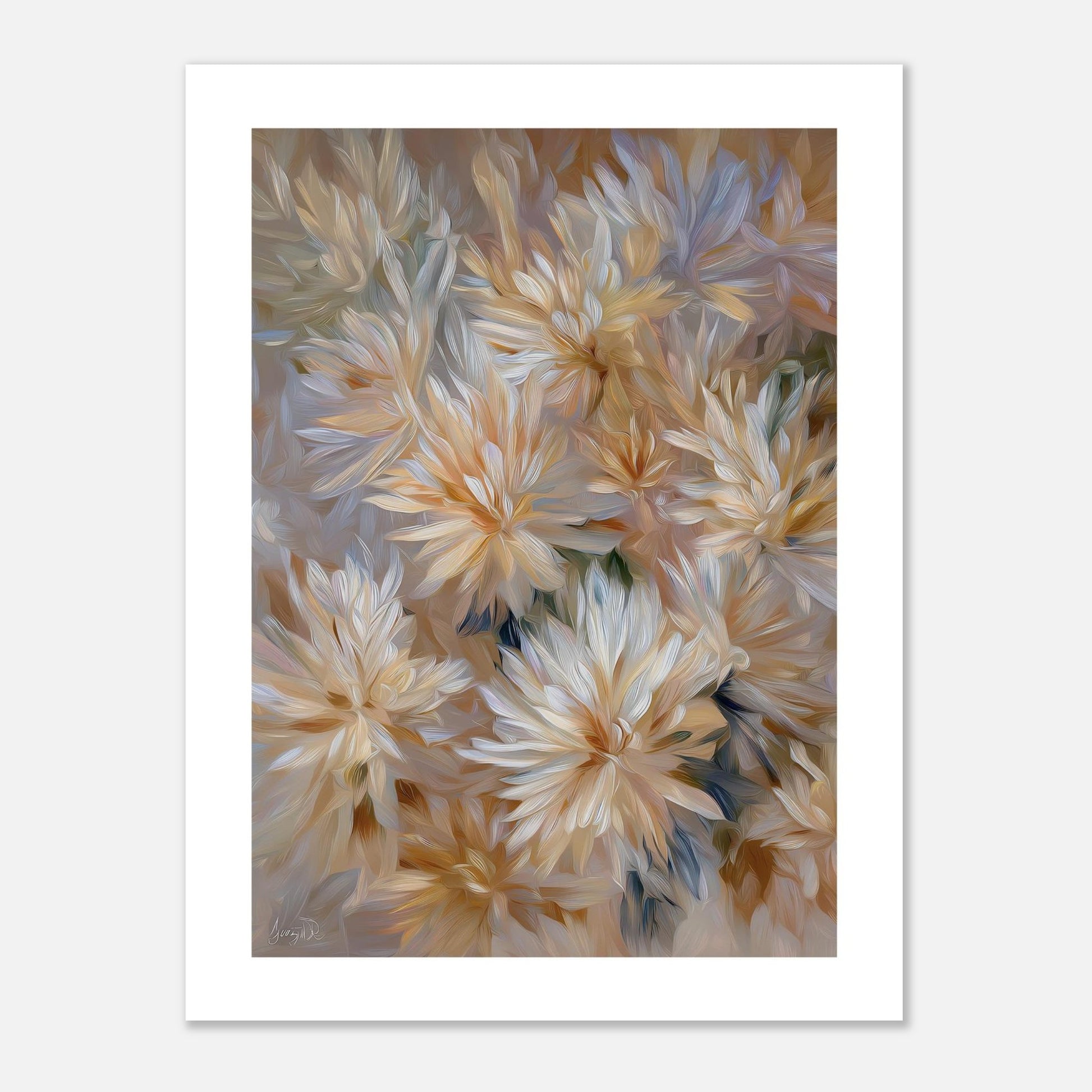 MYSTBIT ART | Bouquet of Flowers No4 Art Print Wall Art