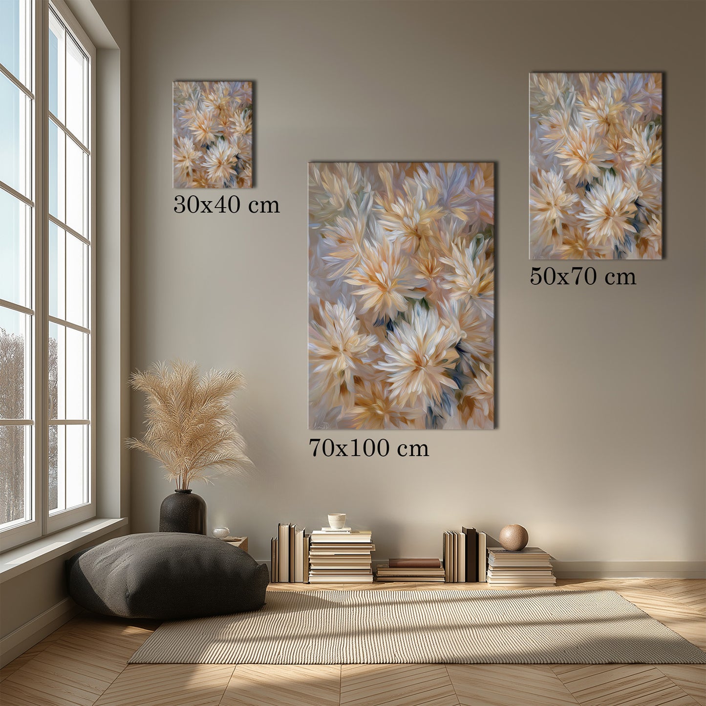 MYSTBIT ART | Bouquet of Flowers No4 Canvas Print Wall Art