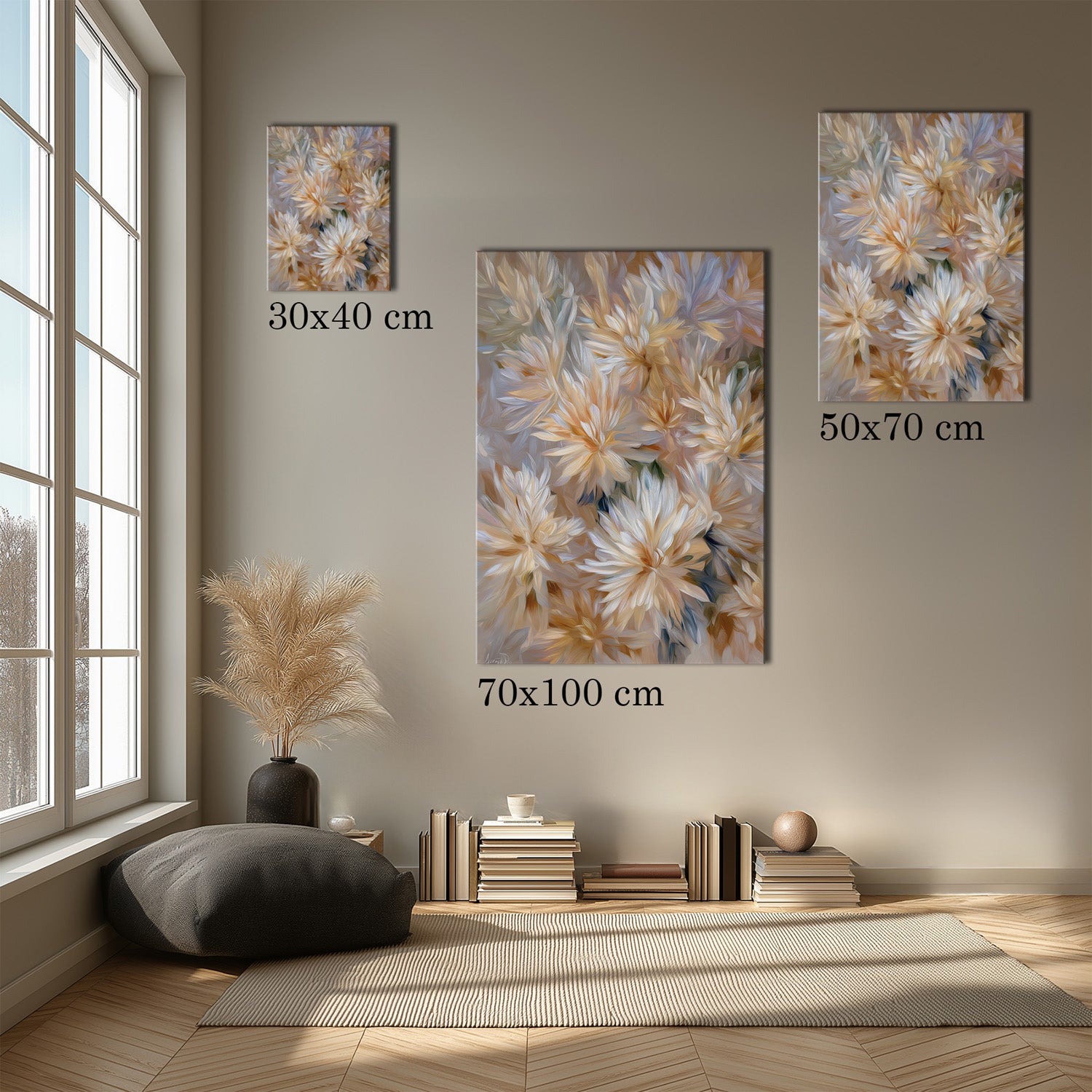 MYSTBIT ART | Bouquet of Flowers No4 Canvas Print Wall Art
