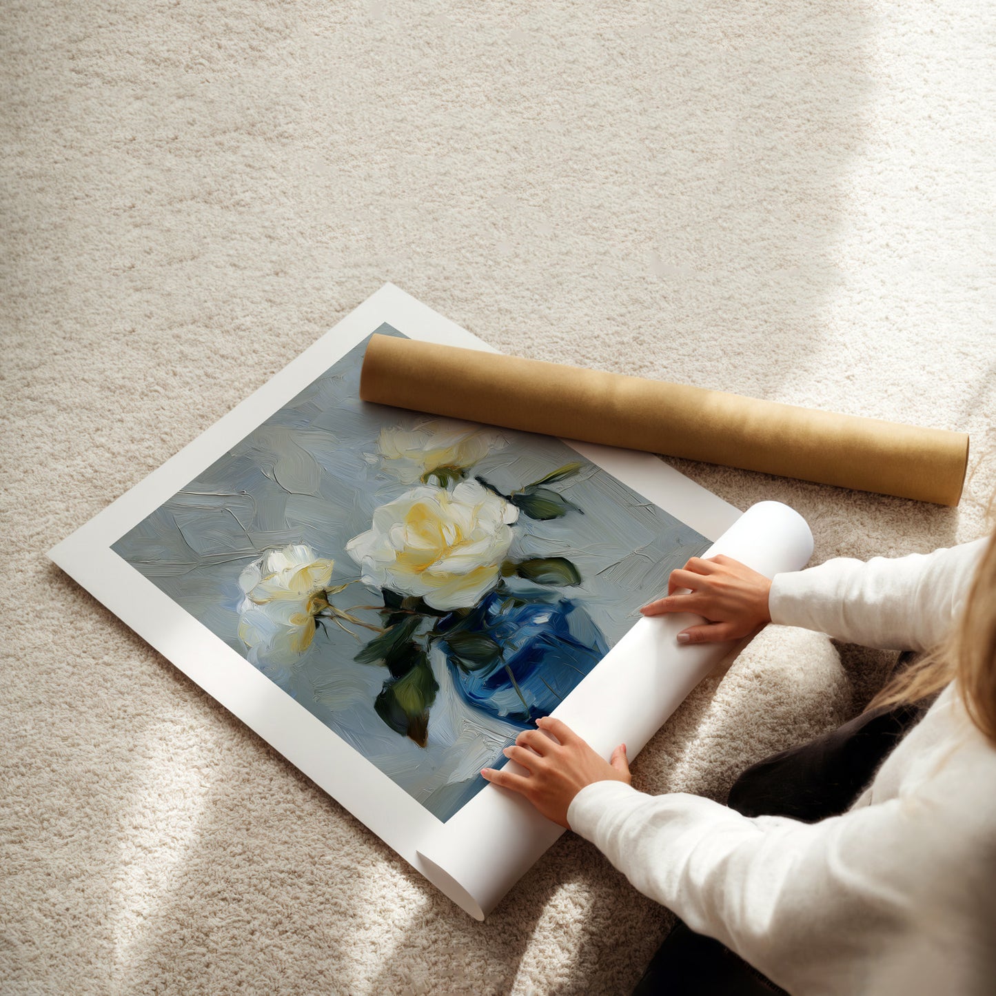 MYSTBIT ART | Bouquet of Flowers No5 Art Print Wall Art