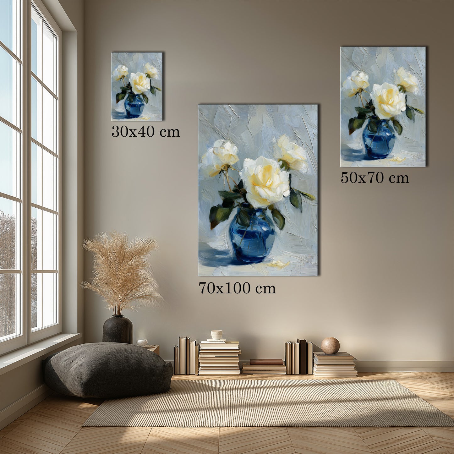 MYSTBIT ART | Bouquet of Flowers No5 Canvas Print Wall Art