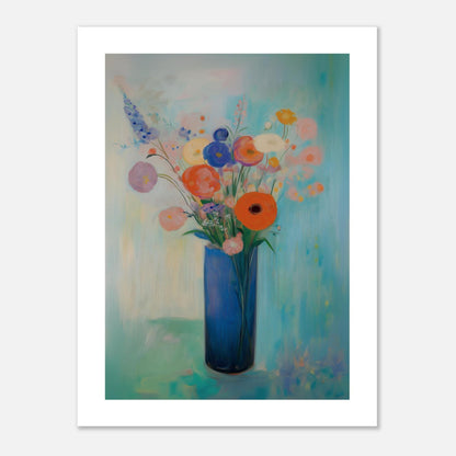 MYSTBIT ART | Bouquet of Flowers No6 Art Print Wall Art