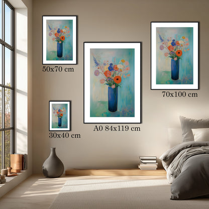 MYSTBIT ART | Bouquet of Flowers No6 Art Print Wall Art