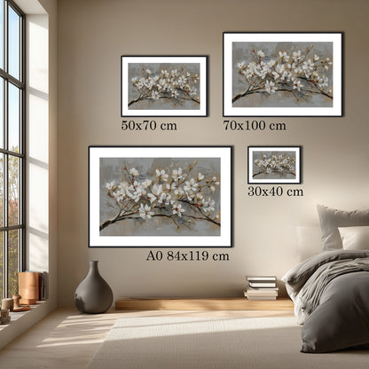 MYSTBIT ART | Branches in Bloom No3 Art Print Wall Art