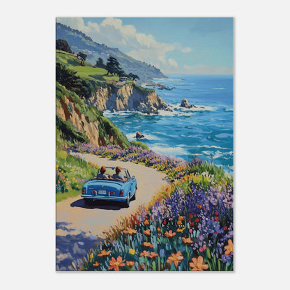 MYSTBIT ART | Coastline Voyage Canvas Print Wall Art