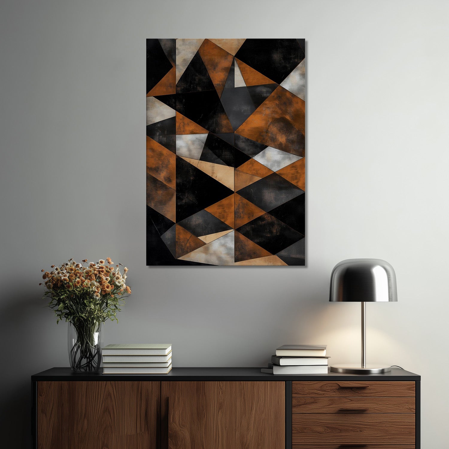 MYSTBIT ART | Dark Angles Canvas Print Wall Art