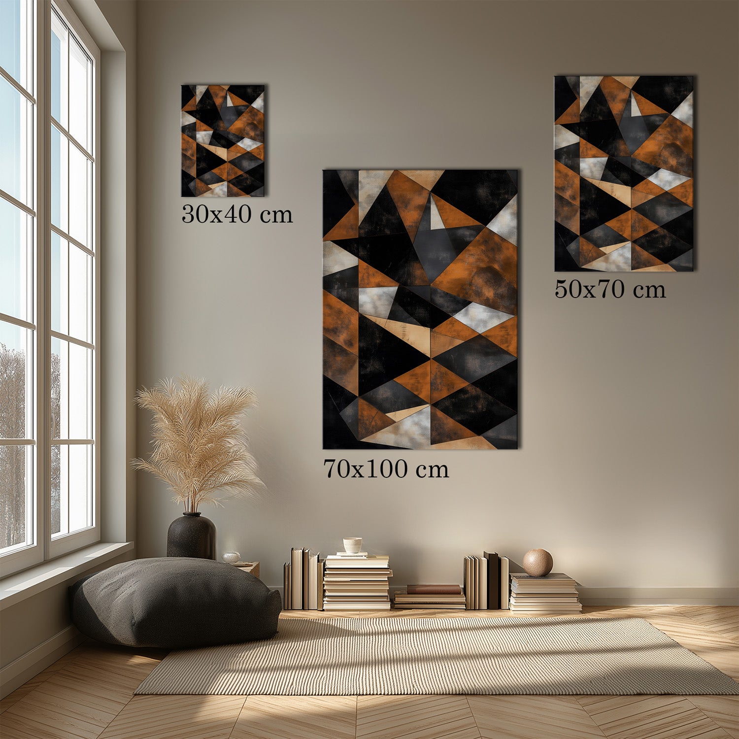 MYSTBIT ART | Dark Angles Canvas Print Wall Art