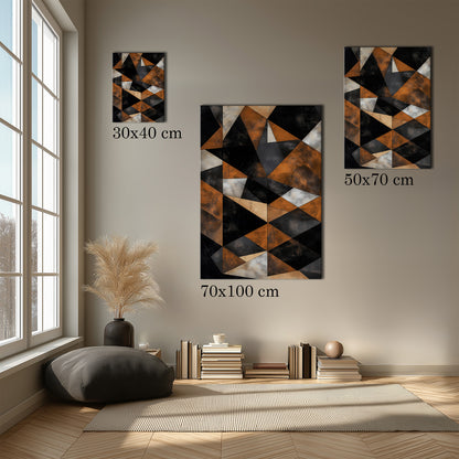 MYSTBIT ART | Dark Angles Canvas Print Wall Art