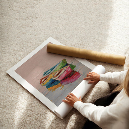 MYSTBIT ART | Docked Dreams Art Print Wall Art