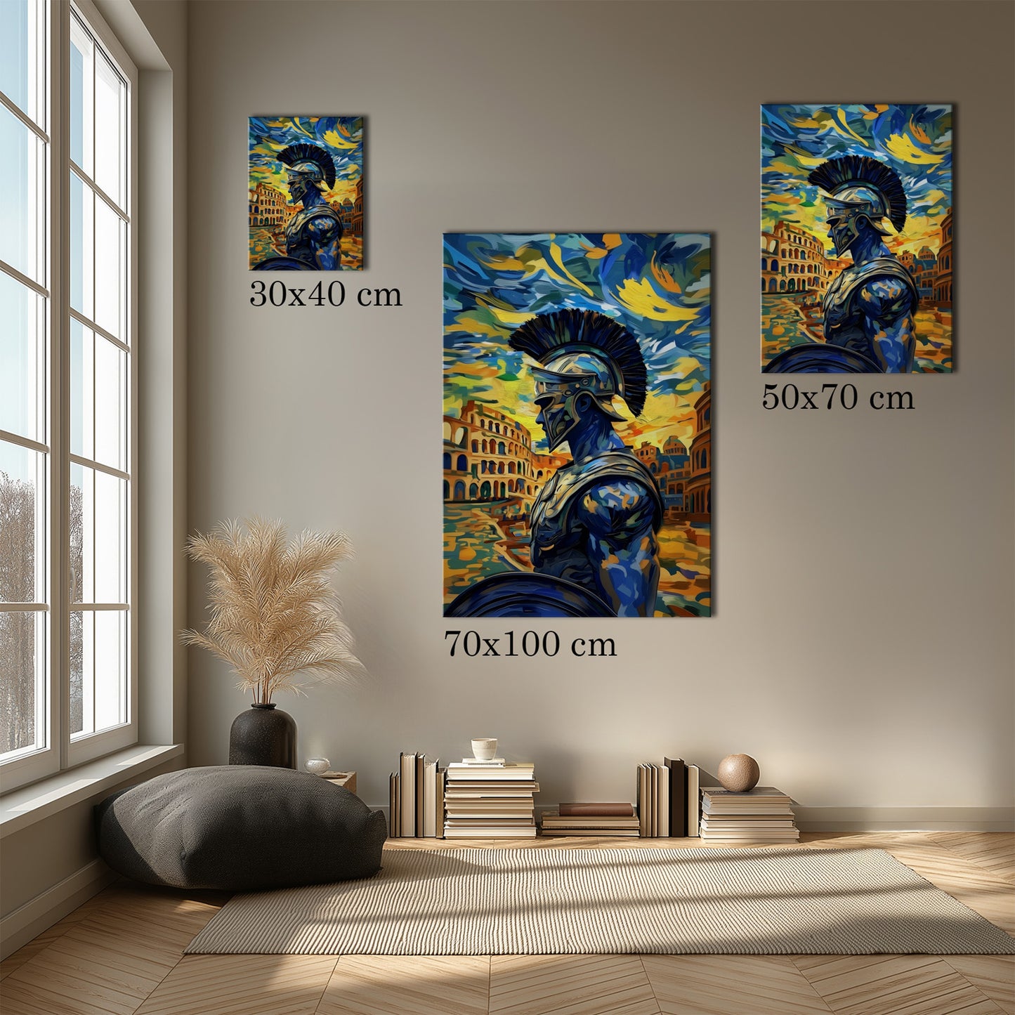 MYSTBIT ART | Echoes of Rome Canvas Print Wall Art