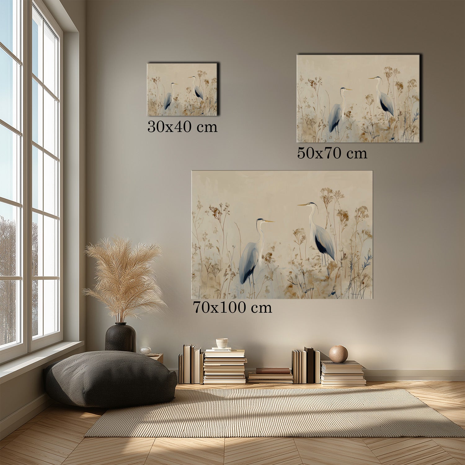 MYSTBIT ART | Elegant Balance Canvas Print Wall Art