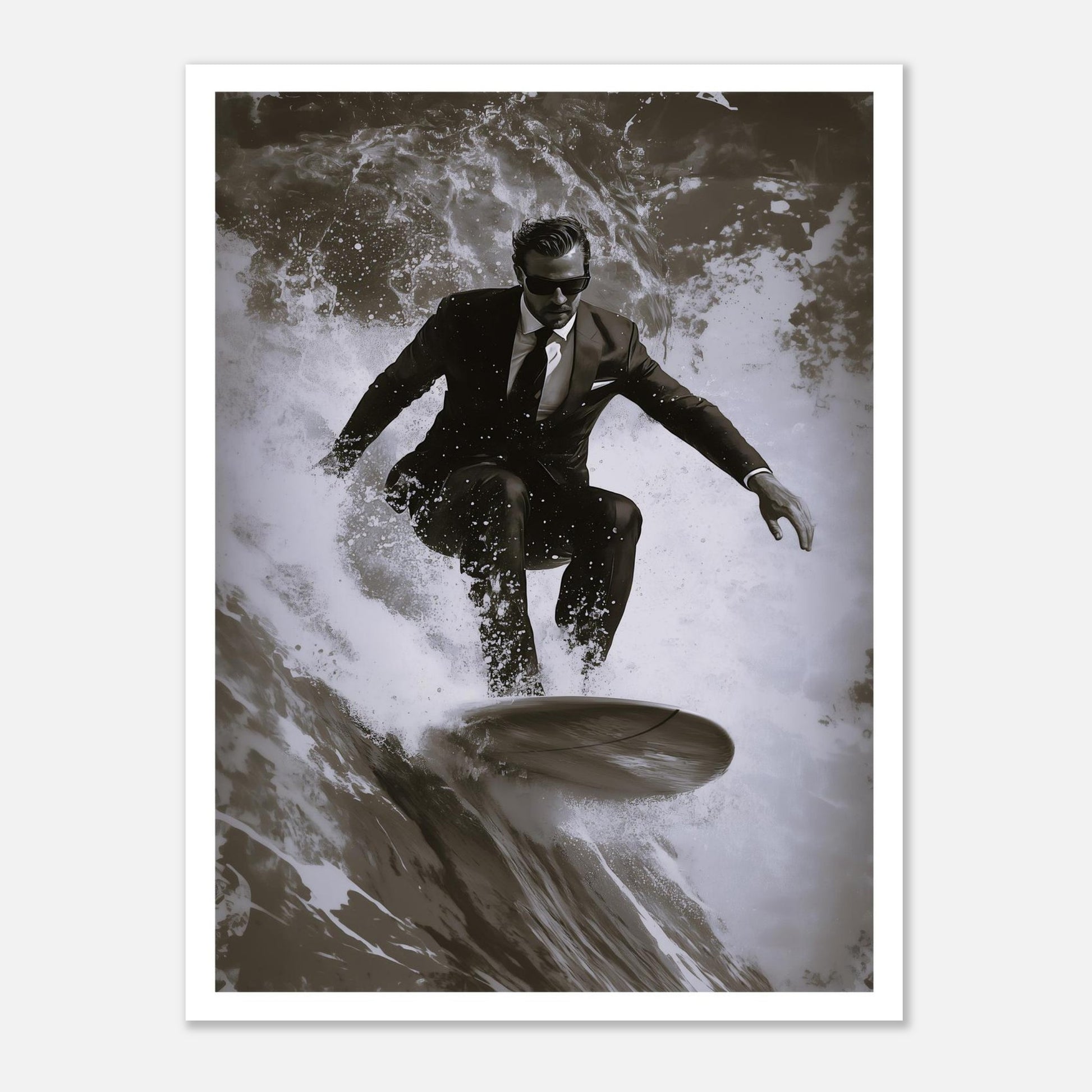 MYSTBIT ART | Executive Wave Master Art Print Wall Art