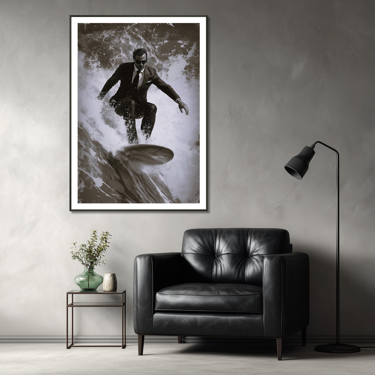 MYSTBIT ART | Executive Wave Master Art Print Wall Art