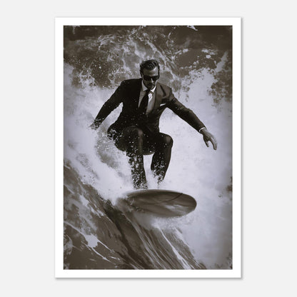 MYSTBIT ART | Executive Wave Master Art Print Wall Art