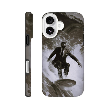 MYSTBIT ART | Executive Wave Master iPhone Case-MYSTBIT ART