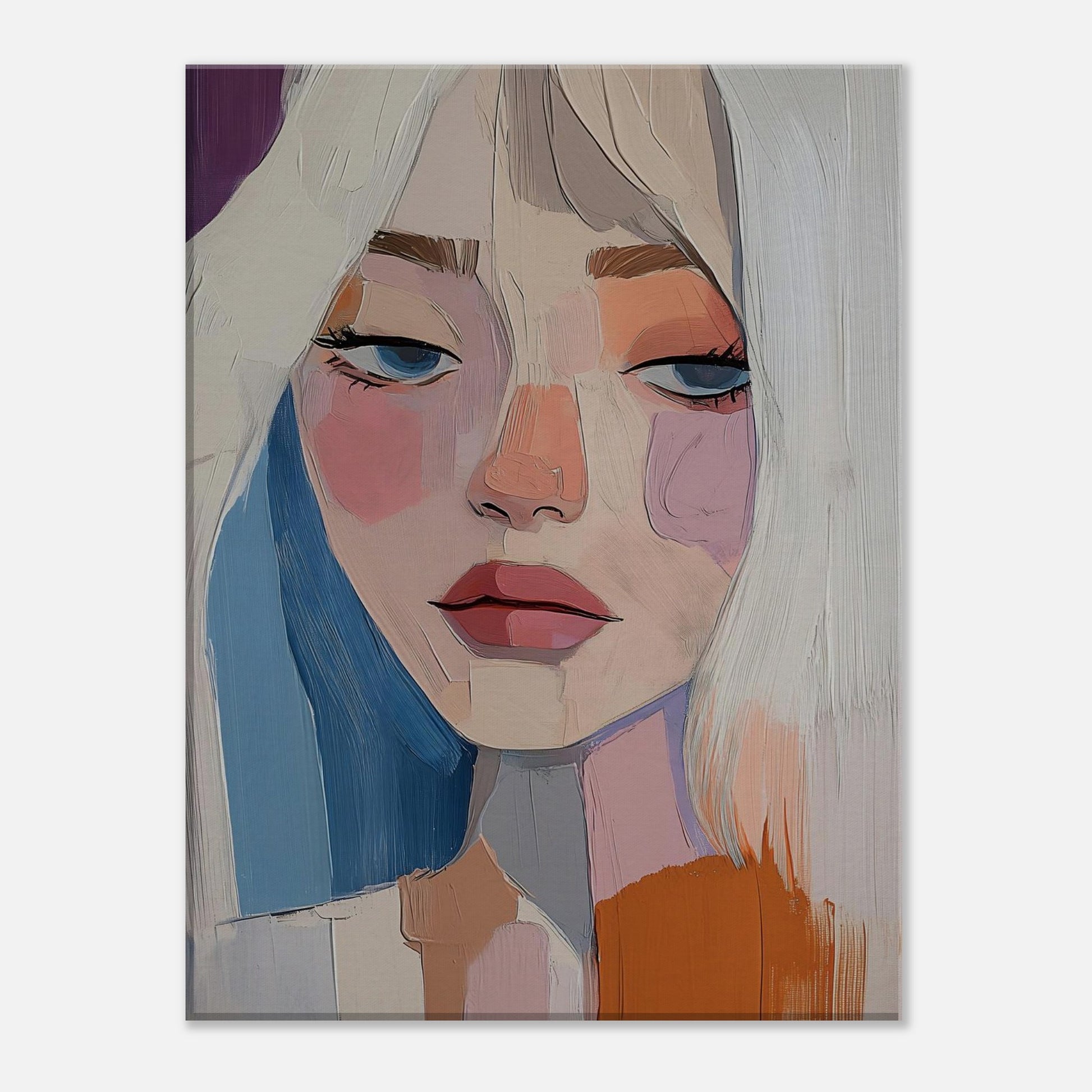 MYSTBIT ART | Faded Thoughts Canvas Print Wall Art