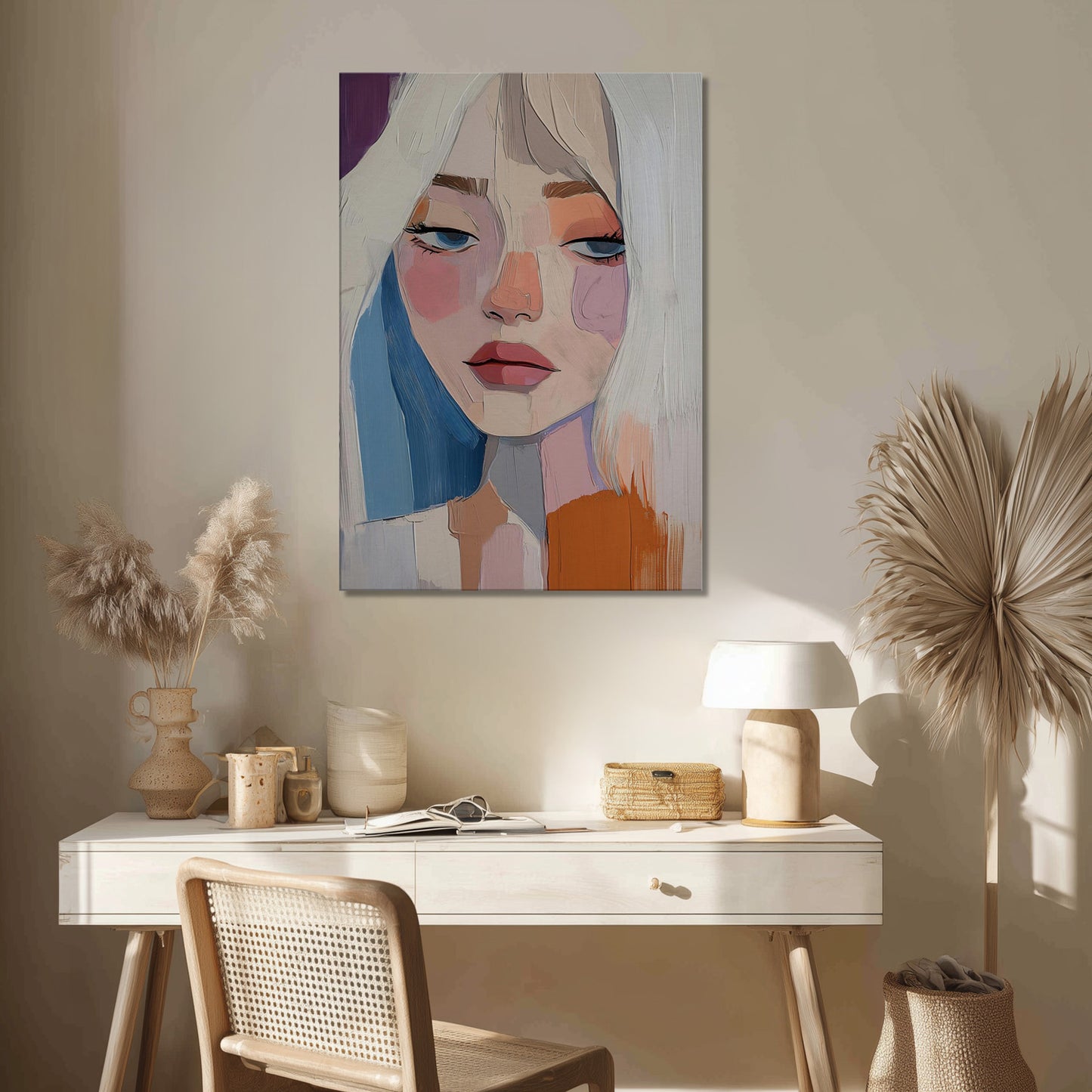 MYSTBIT ART | Faded Thoughts Canvas Print Wall Art