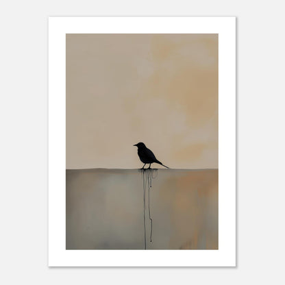 MYSTBIT ART | Fading Solitude Art Print Wall Art
