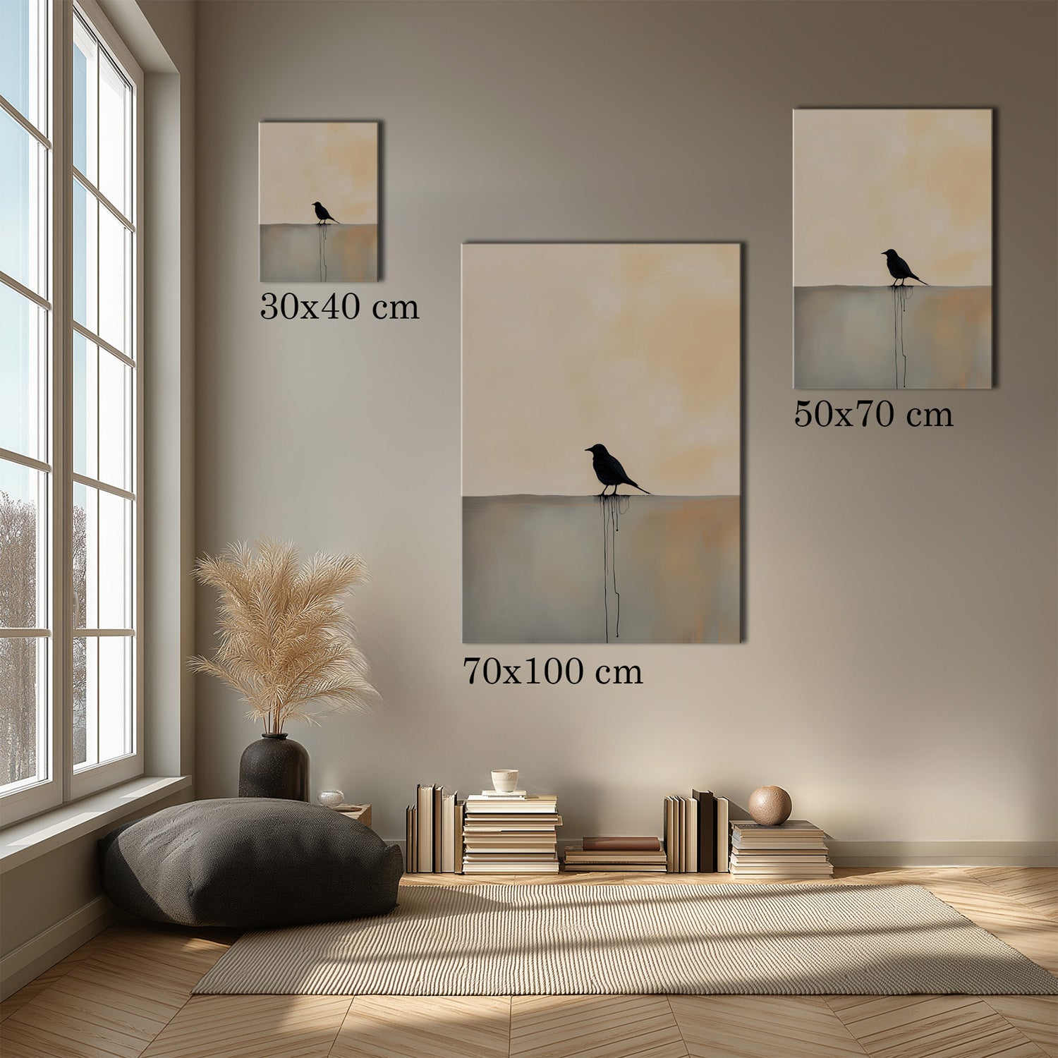 MYSTBIT ART | Fading Solitude Canvas Print Wall Art