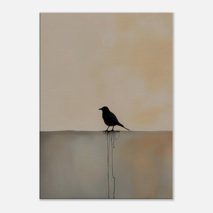 MYSTBIT ART | Fading Solitude Canvas Print Wall Art