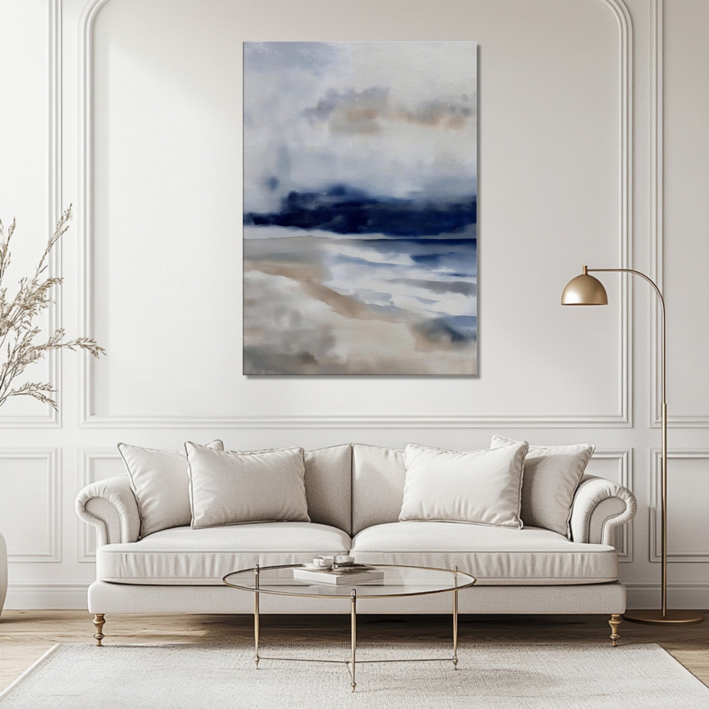 MYSTBIT ART | Fading Tide Canvas Print Wall Art