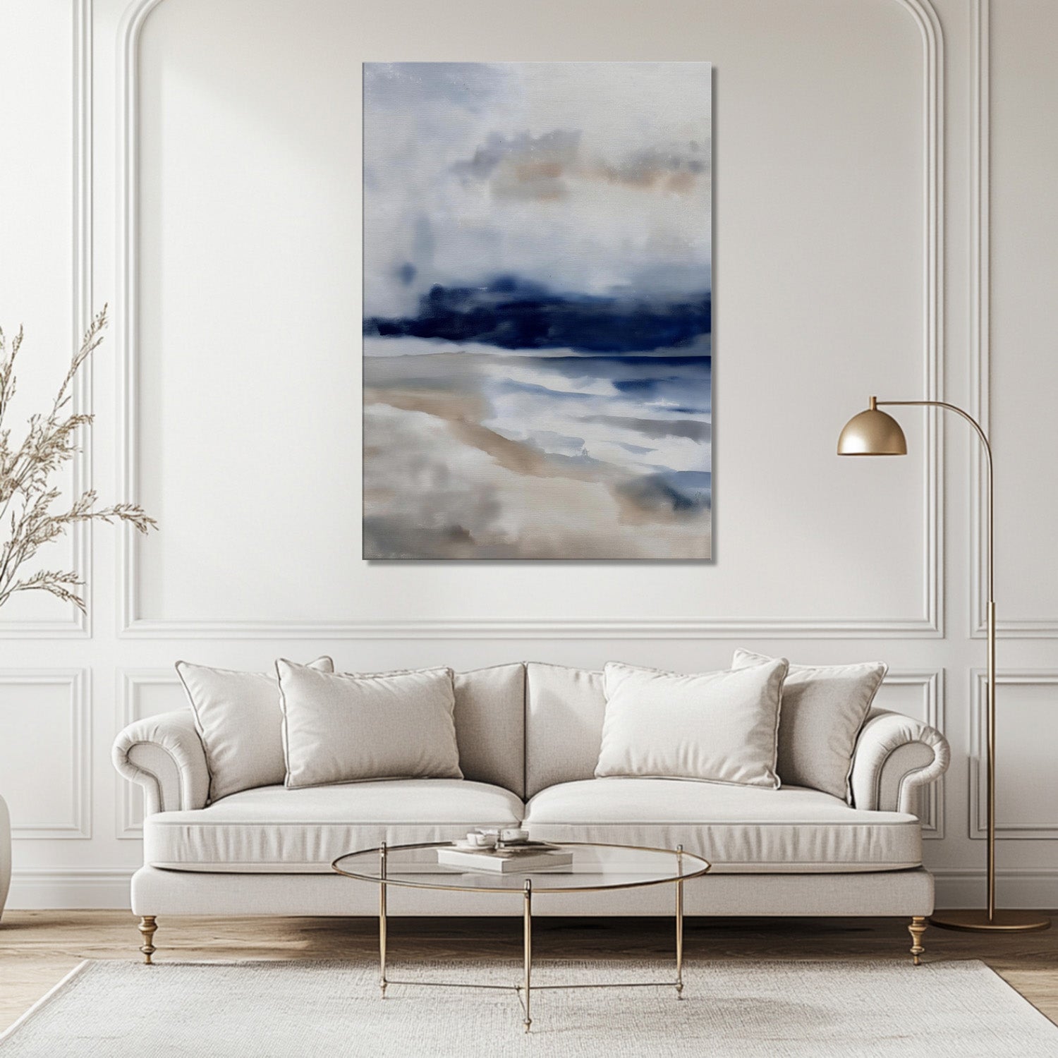 MYSTBIT ART | Fading Tide Canvas Print Wall Art