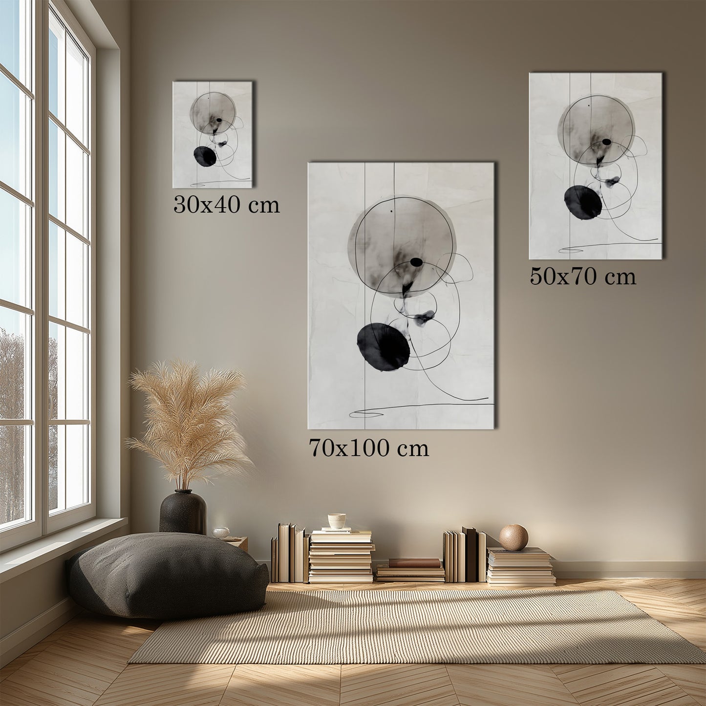 MYSTBIT ART | Floating Tension Canvas Print Wall Art
